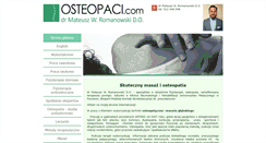 Desktop Screenshot of osteopaci.com